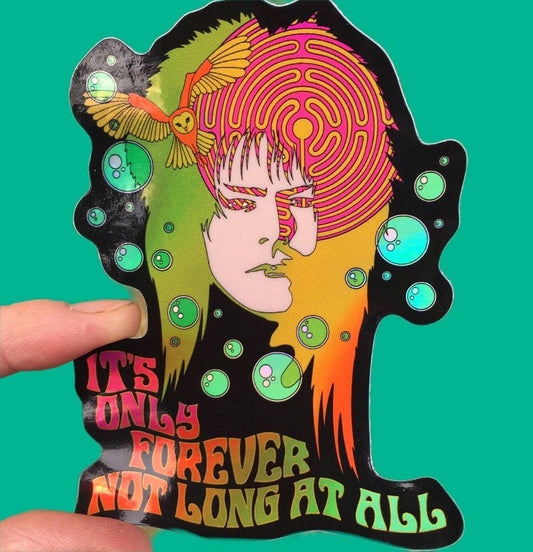 Astral Weekend - 3 Inch Sticker Labyrinth David Bowie