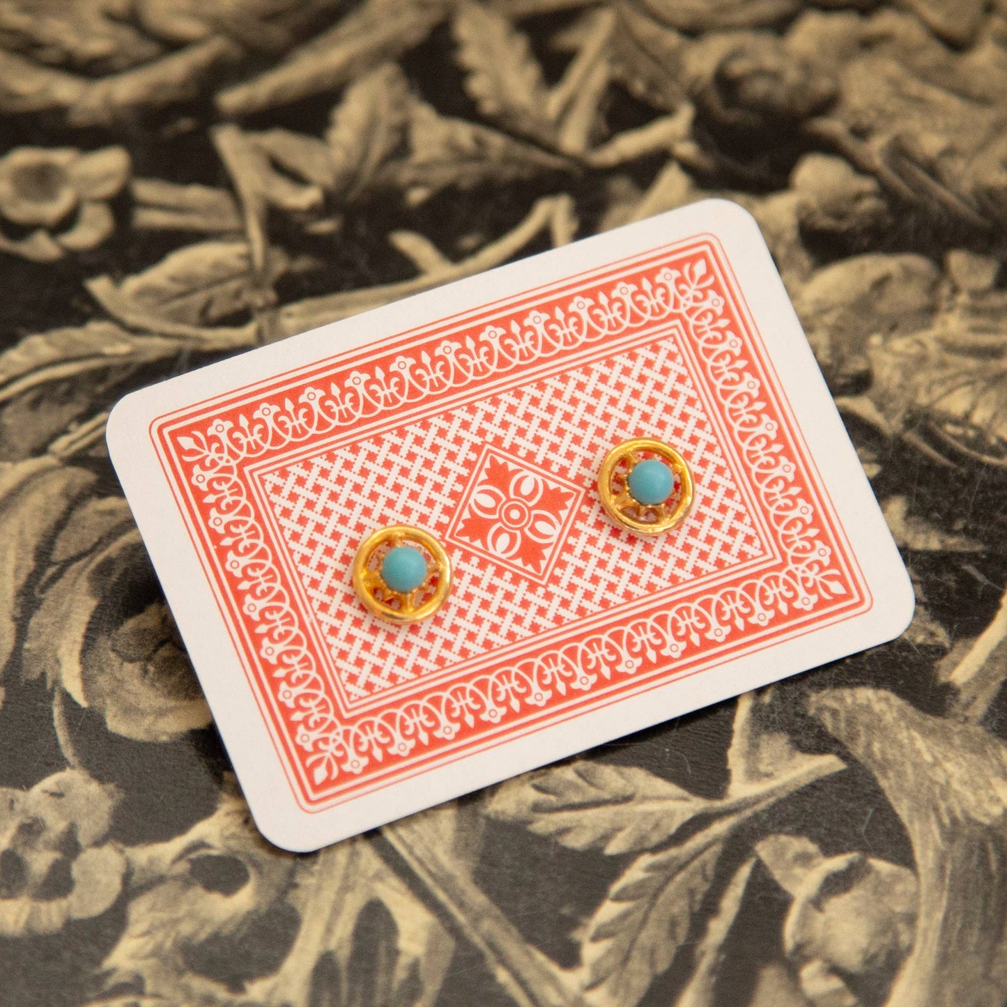 Kindred Objects - Vintage Gold Stud Earrings - Variety