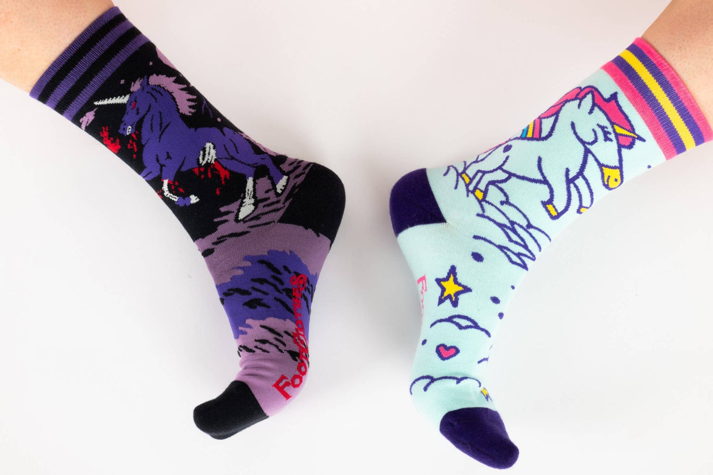 Foot Clothes- Evil AF Unicorn Socks