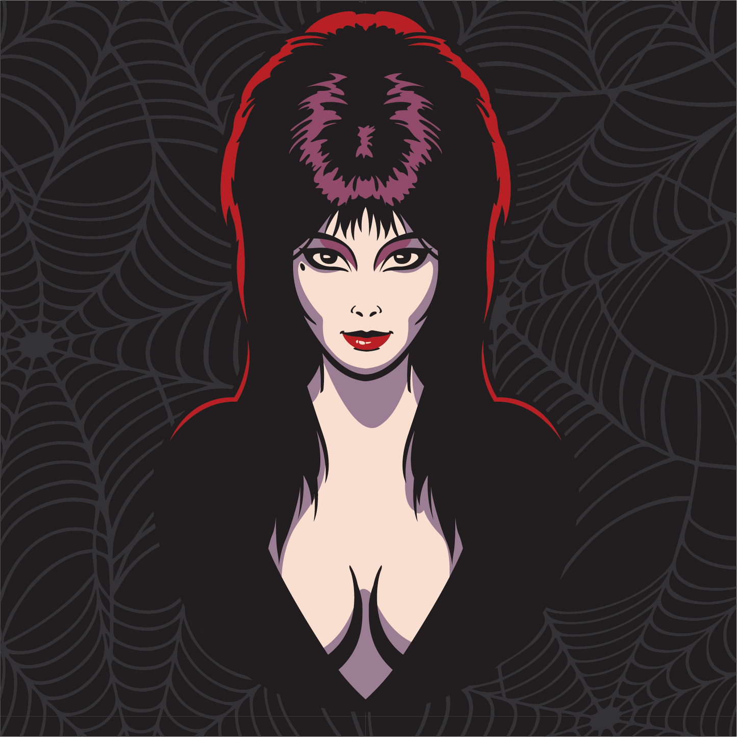 FootClothes LLC - Elvira Mistress of the Dark Crew Socks