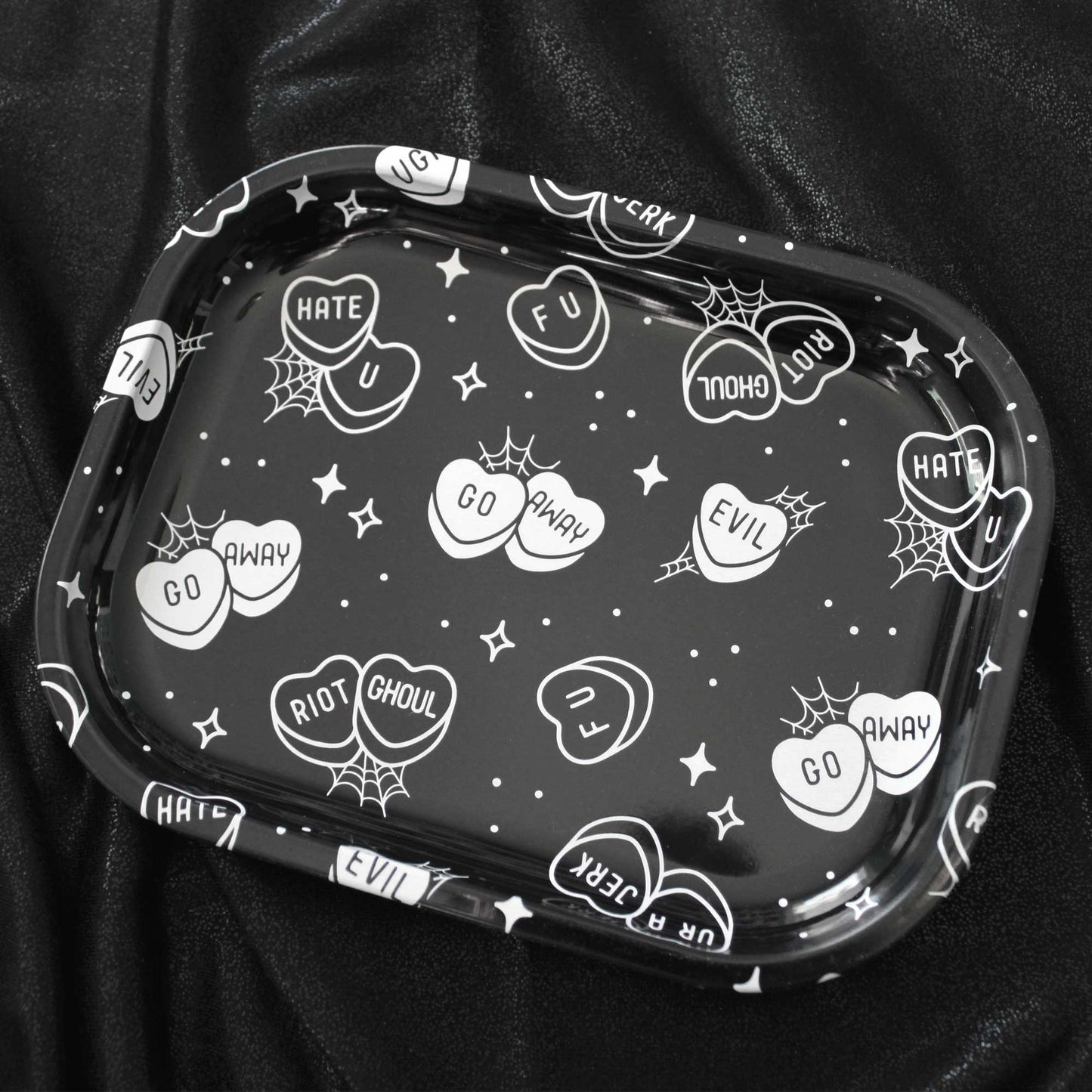Sourpuss - SOURPUSS ROTTEN HEARTS TIN TRAY