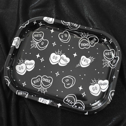 Sourpuss - SOURPUSS ROTTEN HEARTS TIN TRAY