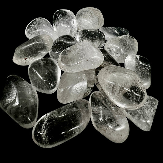 Clear Quartz Tumbled Stones