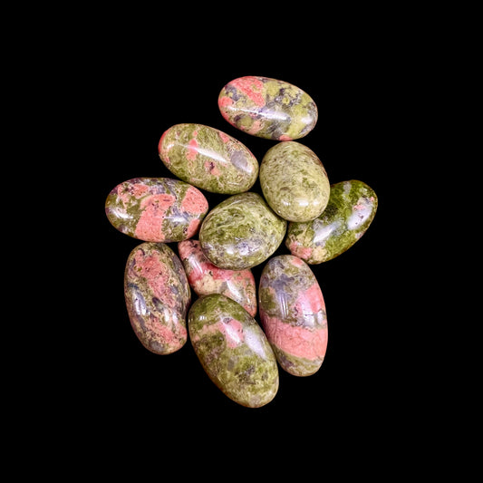 Unakite Mini Palm Stone