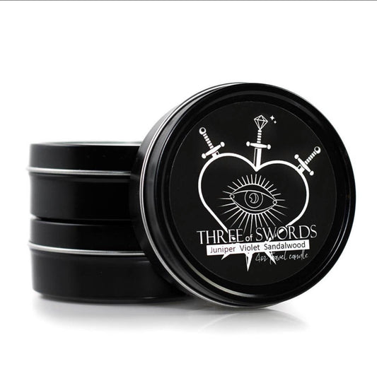 Three of Swords Candle