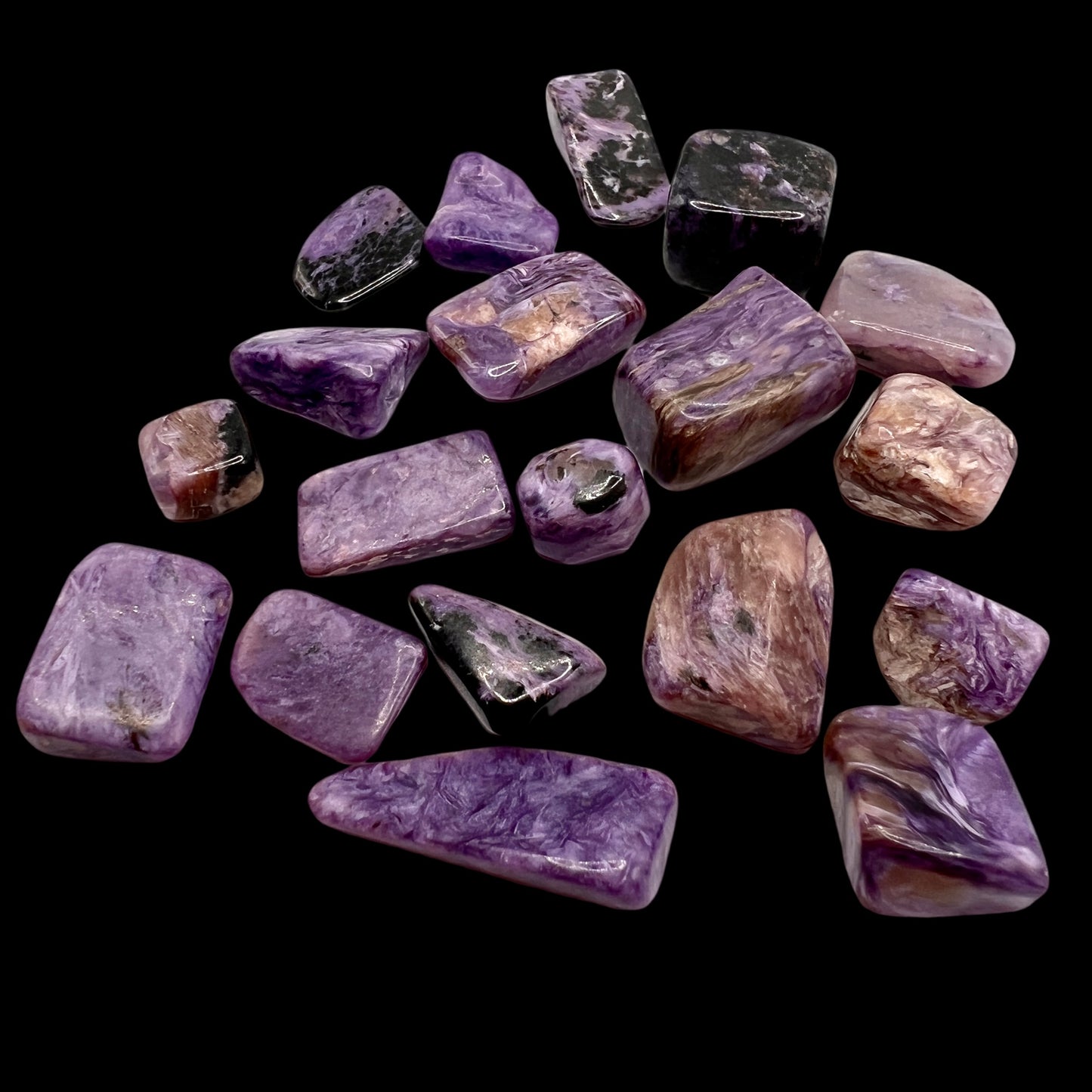 Charoite Tumbled Stones