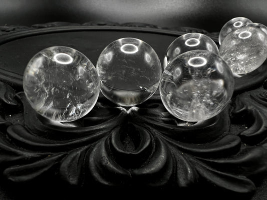 Clear Quartz Spheres