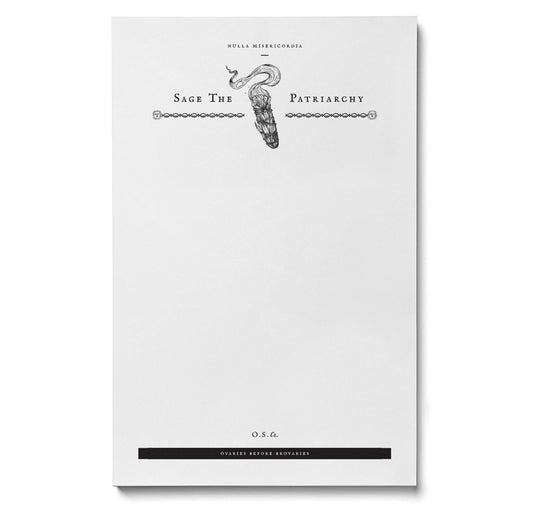 Sage the Patriarchy Notepad