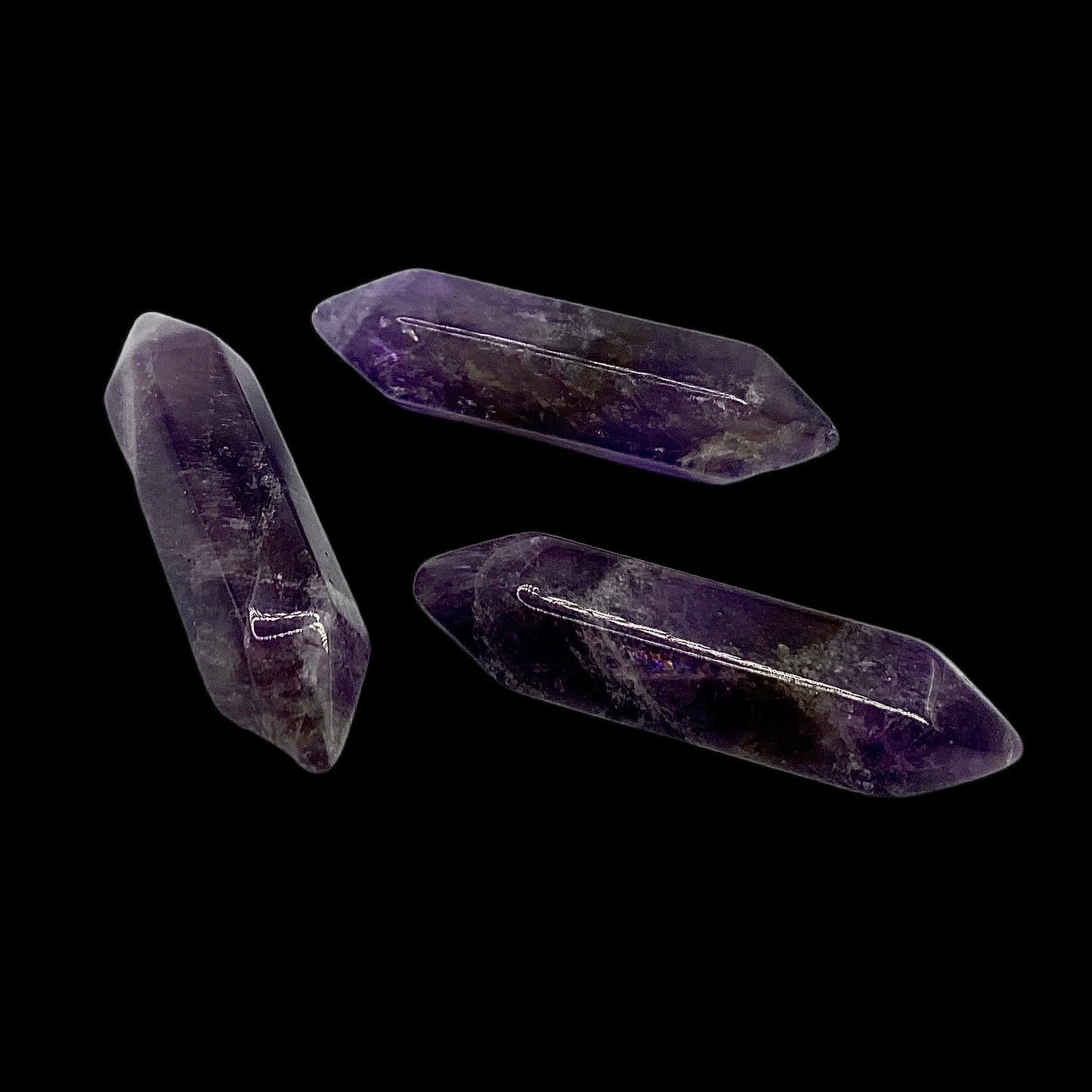 Amethyst Double Points Stones